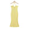 Vestido halter cruzado de estilo europeo y americano de verano 2023 para mujer, vestido sexy ajustado a la cintura con cola de pez