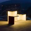 Luz para Silla de Barra de Jardín Solar Luz de Patio Exterior Paisajismo Césped Luz de Césped de Club Exterior Ip65 Impermeable