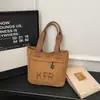 Bolsa de Lona de Gran Capacidad para Mujer, Nueva Tendencia Primavera 2026 Bolso Versátil para la Clase y el Trayecto Bolsa Tote