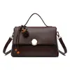 Bolso de mano de cuero genuino popular para mujer, pedido de comercio exterior, nuevo bolso de hombro de moda de piel de vaca de capa superior 2026, bolso de viaje y para el día a día
