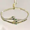 Pulsera con lazo de flor de cerezo y circonita rosa para mujer, estilo moderno y elegante, de lujo, de alta gama, ideal para novias.