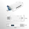 Lector de tarjetas multifunción seis en uno para teléfono móvil Huawei Xiaomi, computadora, cámara, unidad U, lector de tarjetas TF/SD