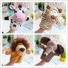 Juguete de Marioneta de Mano Guantes de Animal con Boca Móvil Mono de Peluche Cerdo Rosa Ventriloquismo Marioneta de Mano Calmante Niños Familia Educación Temprana