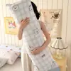 Almohada de algodón suave y esponjosa lavable, grado A para maternidad e infancia, modelo nuevo 2026, sin agentes fluorescentes ni aminas aromáticas, almohada larga para uso doméstico