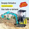 Mini escavadeira doméstica escavação mini escavadeira agrícola pequena máquina pequena máquina de engenharia gancho pequeno micro escavação