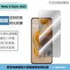Para Teléfono MOTO G Style2025 Película Templada Desbloqueo por Huella Dactilar Transparente Serigrafía Película Protectora Anti-Espionaje