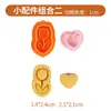 Molde de Biscoito Desenho Dia das Mães Flor Tulipa Biscoito Fondant 3D Estéreo Tipo Pressionar Ferramenta de Panificação Caseira