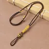 Colar de Corda Trançada com Pingente, Cordão de Pingente de Jade Feito à Mão, Corda para Pendurar Pingente de Jade de Alta Qualidade