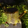 Fábrica de Origen de Fondo Transfronterizo Manualidades de Hada de las Flores Lámpara de Tetera de Jardín Lámpara Solar Impermeable para Jardín Exterior