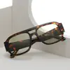 Novos Óculos de Sol Aviador Moda Casual Transfronteiriça Proteção UV Personalidade Estilo de Rua Europeu e Americano Óculos de Sol de Influenciador