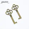Pingente de chave em liga YuenZ acessórios de joia retrô material para joias DIY feitas à mão 44 * 19MM O259