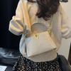 Bolsa de Mão Prata Cintilante, Blingbling, Versátil, Bolsa de Ombro para o Dia a Dia na Moda, Alta Qualidade, Sensação de Luxo, Bolsa Transversal de Ombro Feminina