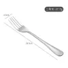 1010 Cubiertos Occidentales Transfronterizo Acero Inoxidable 304 Juego de Cuchillo Tenedor Cuchara Suministros de Hotel Cuchillo para Filete Cubiertos Occidentales Tenedor Cuchara Venta al por Mayor