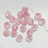 Garra de gato de vidro contas soltas através do orifício 15 * 15 acessórios de jóias artesanais antigos diy brincos de gancho de cabelo borla material de pingente