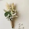 Mini buquê de flores secas transfronteiriço da Amazon, decoração de presente de feriado, lembrança de flor preservada, pequeno buquê fresco, corsage