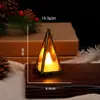 Lámpara de Viento de Plástico LED Luz Nocturna Velas Digitales Transfronterizas Linterna de Caballo Linterna Pequeña Arreglo Festivo Adornos Decorativos de Escritorio