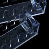 Suporte para placas de Petri de acrílico plástico placa de Petri 5 furos//10 furos suporte transparente acrílico vertical 90/10