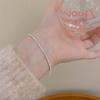 Pulseira de pérolas coreana que combina com tudo para mulheres, luxo leve, requintada, pulseira de miçangas de alta qualidade, pulseira de temperamento mais vendida, joias por atacado