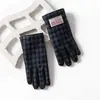 Guantes Calientes Antideslizantes de Nuevo Estilo Harris Tweed para Hombre con Forro de Polar para Ciclismo, Esquí, Montañismo y Uso en Pantalla Táctil