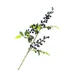 Fuente Transfronteriza Flor de Cuatro Hojas Fruta Roja Decoración del Hogar Europea Árbol de Navidad Flor de Espuma Arreglo Floral Flor Artificial Fruta de la Suerte
