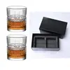 Set de Regalo de Caja para Vasos de Whisky Estilo Europeo para Uso en Casa, Vasos de Vidrio para Licores, Vasos de Cerveza para Bar, Vasos para Vodka, Vasos para Bolas de Hielo
