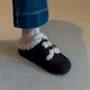 Zapatos Birkenstock Calientes y Peludos con Forro de Lana, tipo Slip-On para Mujer, con Correas de Doble Hebilla y Suelas Gruesas, Nuevo Modelo 2026, Zapatos Cerrados tipo Slip-On Perezosos para Invierno