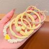 Anillo grande colorido Banda de goma para el cabello para niños Banda para el cabello para niñas Accesorios para el cabello de bebé de Corea del Sur Banda para el cabello Lazo para el cabello Goma