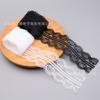 Encaje Bilateral No Elástico de 4.5cm Encaje de Corazón Lazo de Encaje Accesorios para el Cabello Tocado Cinturón para el Cuello Ropa Interior Accesorios DIY Hechos a Mano