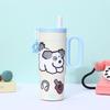 Taza Gigante de Hielo de Aspecto Premium para Mantener Frío para Estudiantes, Termo Portátil para Té Aromático al Aire Libre, Taza de Agua Doble para Acompañar