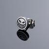 Pendientes de Acero de Titanio Retro con Cara Sonriente Transfronterizos Clavos para Hélice de Oreja de Acero Inoxidable Joyería Japonesa de Una Pieza Pendientes Personalizados con Cara Sonriente para Hombres y Mujeres