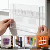Portavasos Acrílico Transfronterizo para Uso Doméstico, Gabinete de Pared Estante Organizador y de Almacenamiento para Utensilios de Cocina
