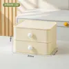 Caja de Almacenamiento de Escritorio Parcheada Multicolor BNBS Apilable Combinación Libre Dormitorio Oficina Caja de Almacenamiento para Artículos Pequeños