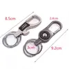 Llavero de Strongman Anillo Único Bucle Doble Estilo Colgante de Cintura Simple para Hombre Regalo Personalizado para Mujer Llavero de Acero Inoxidable Venta al por Mayor