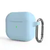 Nuevo Modelo 2021 Adecuado para Apple Airpods3 Estuche Protector Estuche Protector de Silicona Engrosado para la 3ª Generación Estuche Integrado para Auriculares
