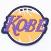 Serie de baloncesto de la NBA, nuevos zapatos de PVC de goma suave con agujeros, hebillas de zapatos con flores, accesorios de bricolaje, hebilla de zapato con estrella zhibi, exclusiva transfronteriza