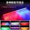 Barra de luz de carretera para automóvil transfronterizo, 6 luces, 3 luces LED, luz de advertencia intermitente para camión, luz estroboscópica, luz de techo