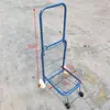 Carrito Plegable Resistente de Cuatro Ruedas para Compras y Transporte en Casa Portátil de Dos Ruedas para Compras Carrito para Tuberías de Agua Equipaje Otro