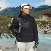 Chaquetas Personalizadas Tres en Uno al por Mayor para Hombres y Mujeres, Ropa de Trabajo de Terciopelo con Capucha Desmontable Tres Pruebas para Exteriores de Otoño e Invierno