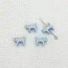 Aleación Dibujo Animado Gatito Perla Macarrón Gatito Accesorios con Perlas Joyería Hecha a Mano DIY Colgante para Bolsos Pulsera Material