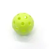 Atacado do Fabricante Pickleball Transfronteiriço Moldado por Injeção Bola Perfurada de 40 Furos 26 Furos Bola Elástica para Exterior com Forte Elasticidade e Alto Rebote