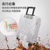 Funda Protectora para Equipaje, Funda para Maleta de Viaje, Funda para Maleta con Ruedas, Funda de Cuero para Maleta, Funda Exterior Duradera para Equipaje Facturado, Funda Protectora Transparente para Uso en Casa