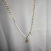 Collar de Cadena de Clavícula de Moda para Mujer, Colgante de Acero de Titanio de Lujo de Nueva Entrada Simple, Cuentas, Collar que no se Desvanece, Joyería de Cuello de Alta Gama para Mujer