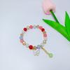 Departamento Florestal Joias de Cristal Frescas e Fofas Borboleta Esmaltada Pulseira Infantil Pulseira de Contas Barraquinha Feminina Abastecimento ao Vivo