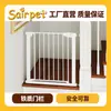 Puerta de seguridad para pasillo de mascotas en interiores, puerta de seguridad para escaleras, valla de puerta de hierro para interiores fácil de instalar