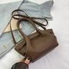 Bolsa Balde Retrô Estilo Coreano para Mulheres 2026 Primavera Novo Estilo Luxo Leve Alta Qualidade Casual Ombro Transversal