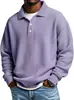 2026 Temporada de Primavera y Otoño Transfronteriza Europea y Americana Sitio Independiente Amazon Camisas para Hombre Casual Versátiles de Botones Holgadas para Hombre