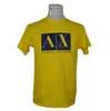 Camiseta de algodón puro con cuello redondo para publicidad, camiseta individual original de comercio exterior, camiseta básica ajustada de manga corta para hombre, pedido de ropa grupal.
