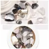 Estilo Japonés Colorido Perla Asimétrica Piedra de Concha Fragmentos de Abulón Decoraciones para Uñas Accesorios de Arte de Uñas Piezas de Concha