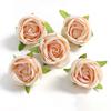 Cabezas de Flores Artificiales de Venta Caliente Transfronteriza, Capullos de Flores, Flores Falsas de Tela de Seda, Materiales para Joyería Hecha a Mano DIY, Accesorios, Decoración para Bodas en Casa