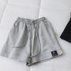 Pantalones Cortos Deportivos de Verano para Mujer 2026, Corte Holgado, Estilo Coreano, Adecuados para Uso al Aire Libre, Correr, Casual de Pierna Ancha, Cintura Alta, Adelgazantes, Shorts Calientes para Estudiantes